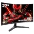 KOORUI 27E6QCA 27-inch QHD 180Hz Curved Gaming Monitor
